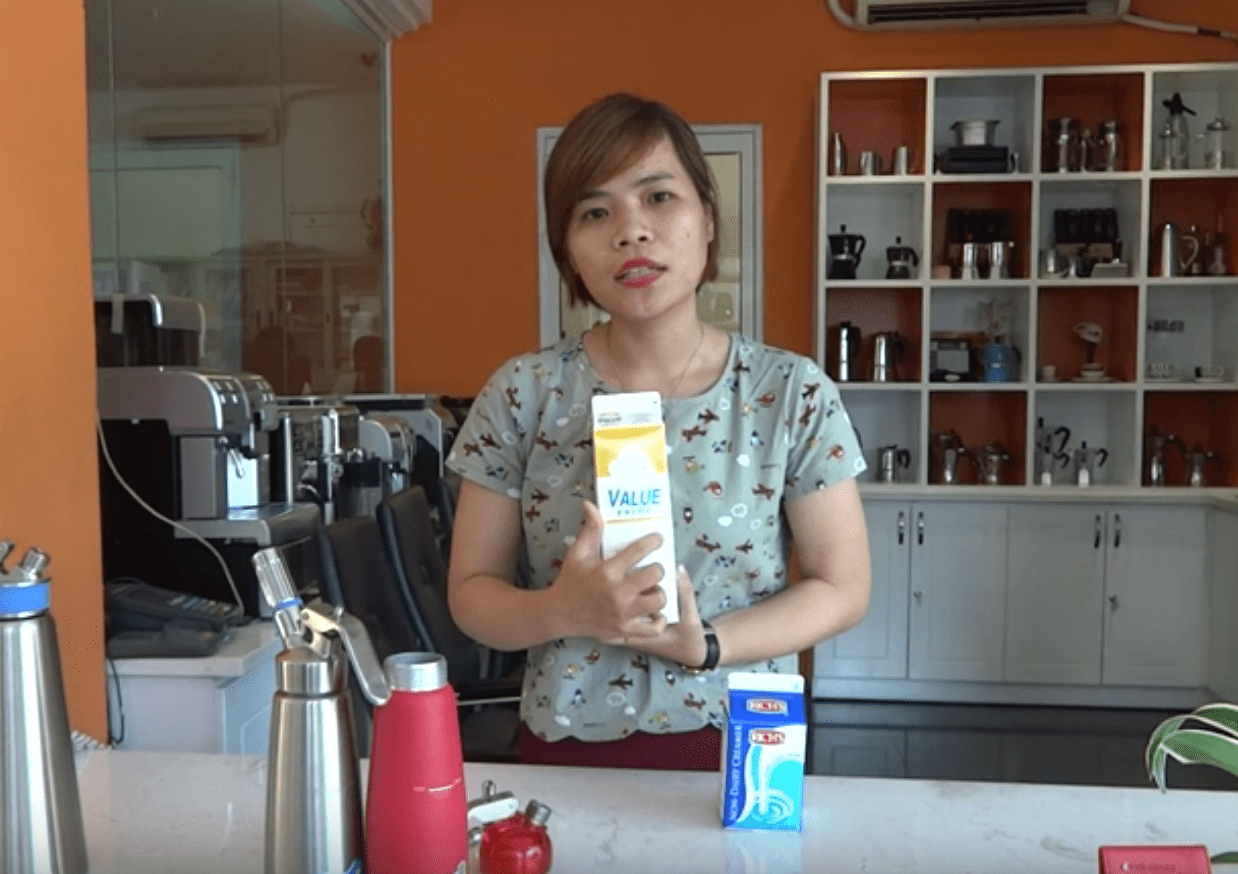 Hướng dẫn sử dụng bình xịt kem tươi Whip-it