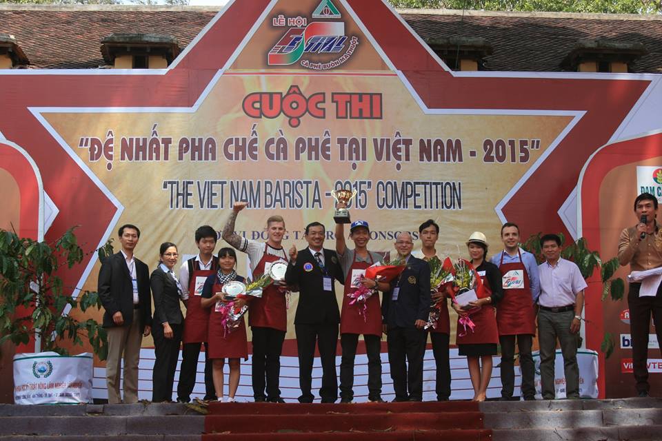 Đệ nhất pha chế cà phê 2015