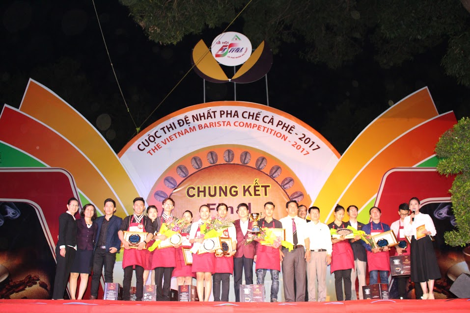 Đệ nhất pha chế cà phê 2017