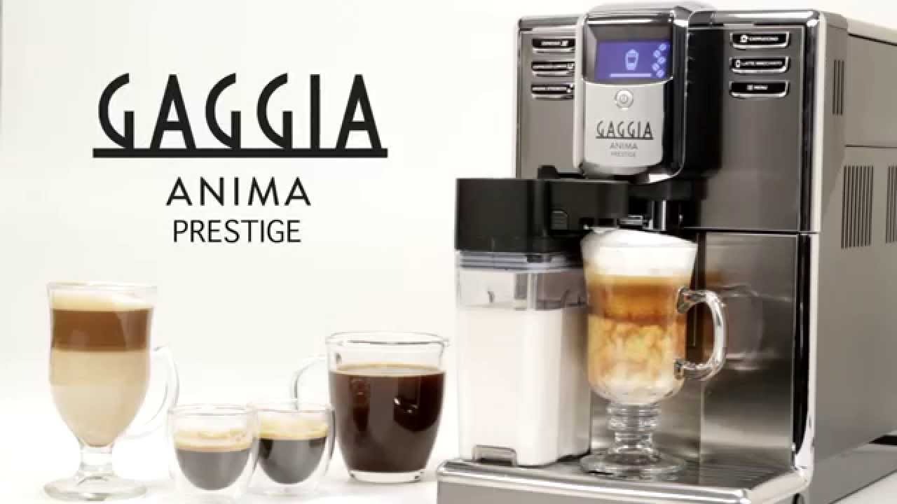 Máy pha cà phê Gaggia Anima Prestige tích hợp bình sữa pha cappuccino tự động