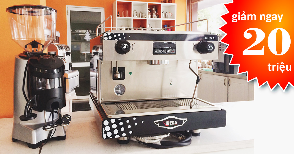 Máy pha cafe espresso Wega 1 group | KHUYẾN MÃI