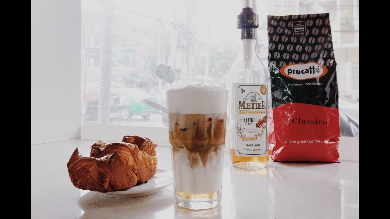 HƯỚNG DẪN PHA CHẾ CAPPUCCINO HAZENUT ĐÁ ĐƠN GIẢN