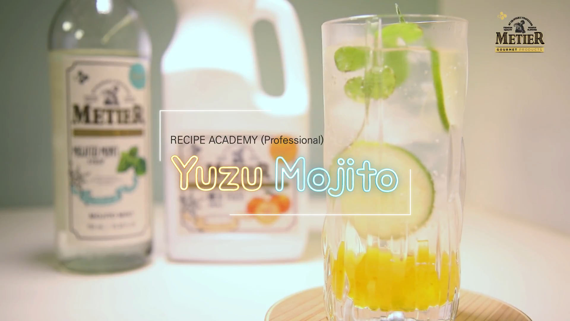 HƯỚNG DẪN PHA CHẾ THỨC UỐNG YUZU MOJITO