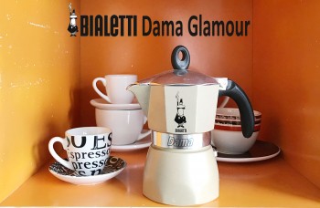 Ấm pha cà phê kiểu Ý nhập khẩu | Bialetti Dama Glamour