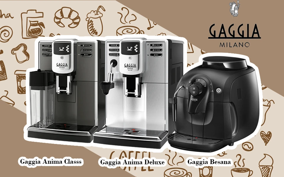 TOP 3 model máy pha cà phê hạt của Gaggia Italy từ 15 – 25 triệu đồng