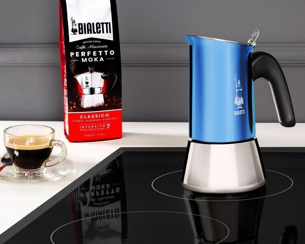 Ấm pha cà phê Bialetti Venus thích hợp cho mọi loại bếp