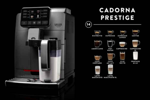 Máy pha cà phê tự động Gaggia Cadorna Prestige | Hướng dẫn sử dụng