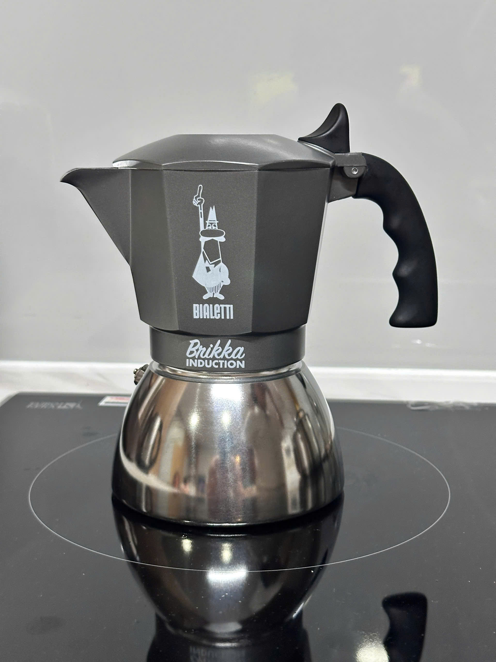 Ấm pha cà phê có lớp crema Bialetti Brikka induction 4 cup
