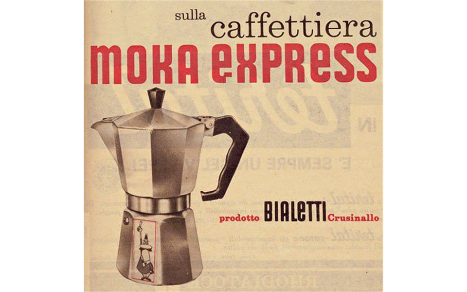 Thiết kế mang tính biểu tượng của Moka Express
