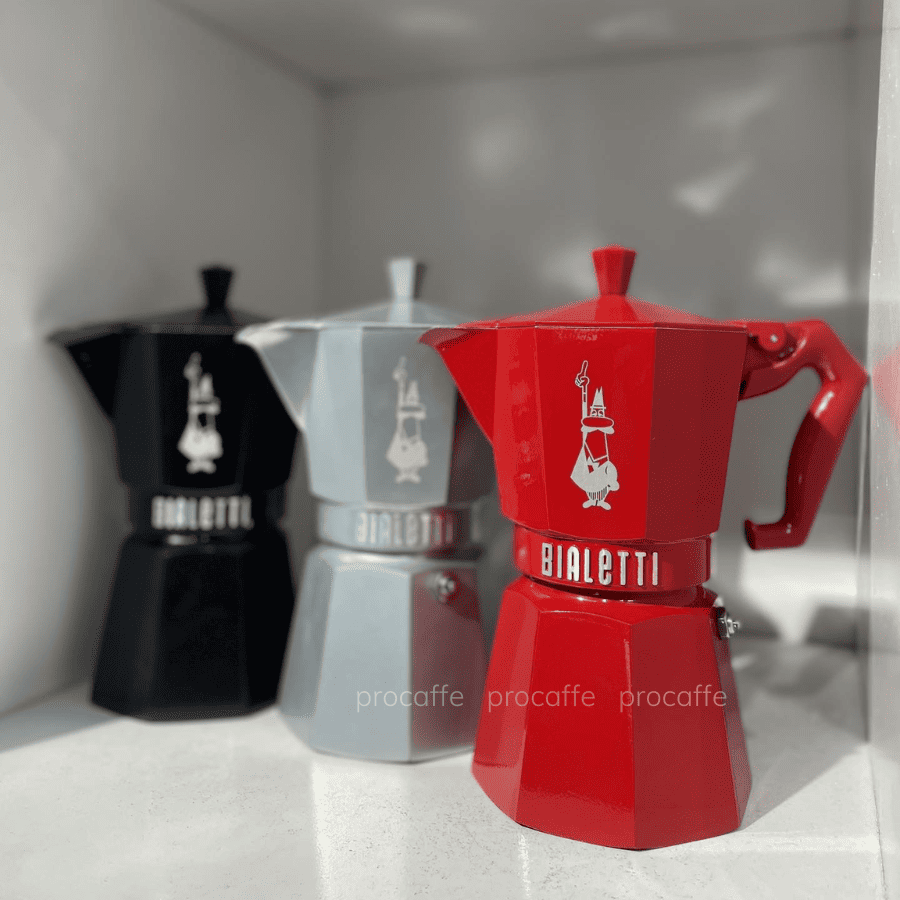 Ấm pha cà phê Bialetti Moka Exclusive có nhiều cải tiến nổi bật
