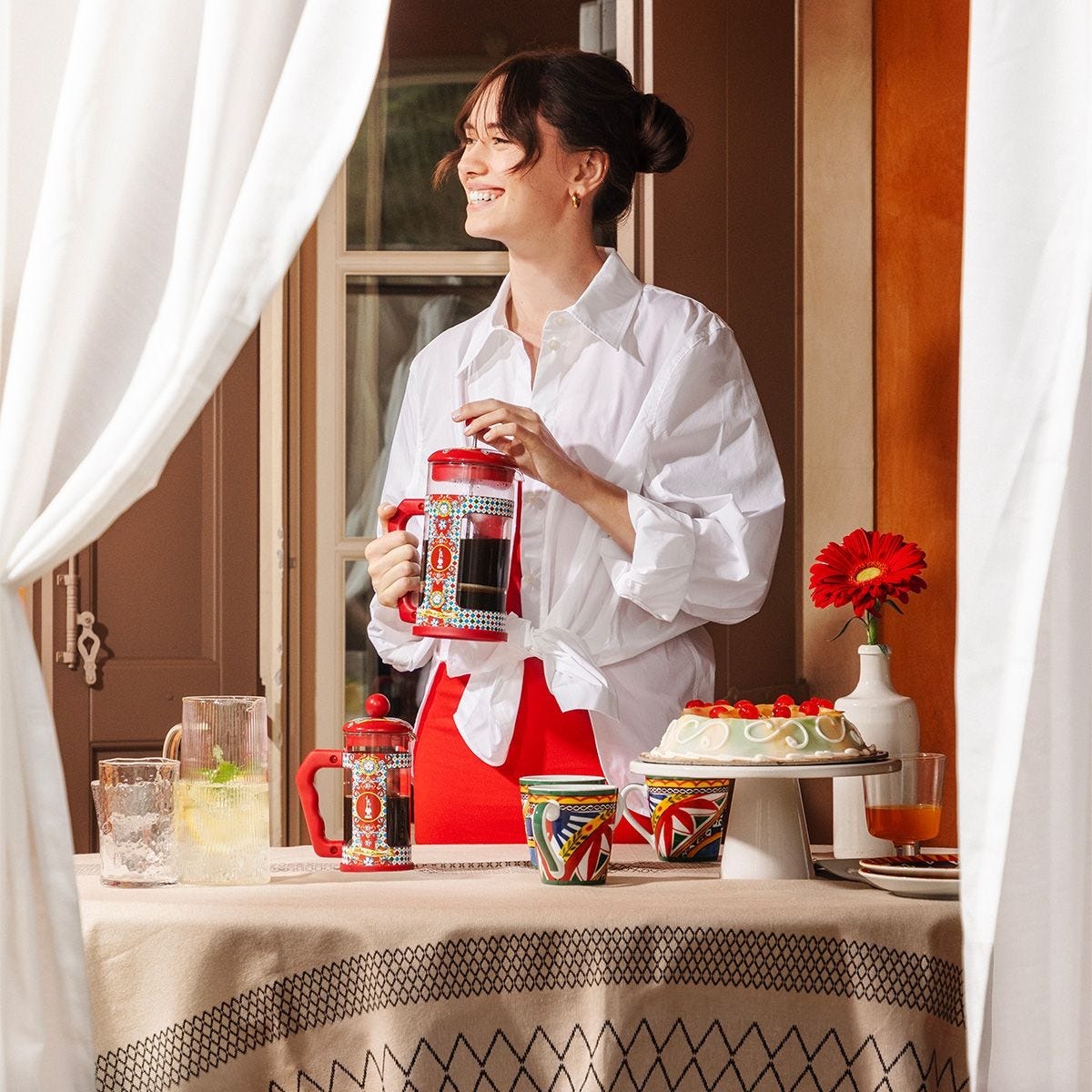 Bình lọc cà phê Bialetti Dolce&Gabbana Coffee Press