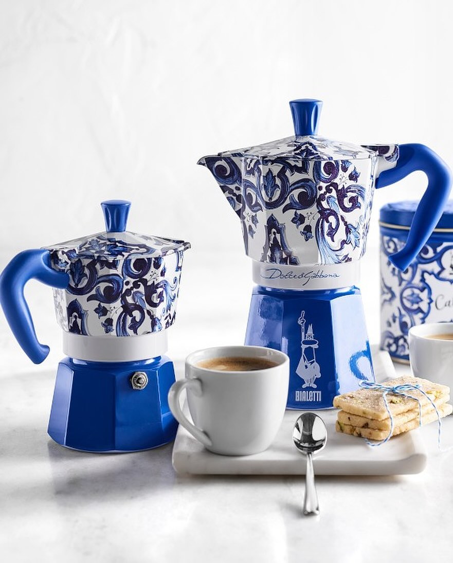 ấm pha cà phê moka pot Dolce&Gabbana