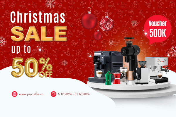 CHƯƠNG TRÌNH KHUYẾN MÃI PROCAFFE THÁNG 12 | CHRISTMAS SALE