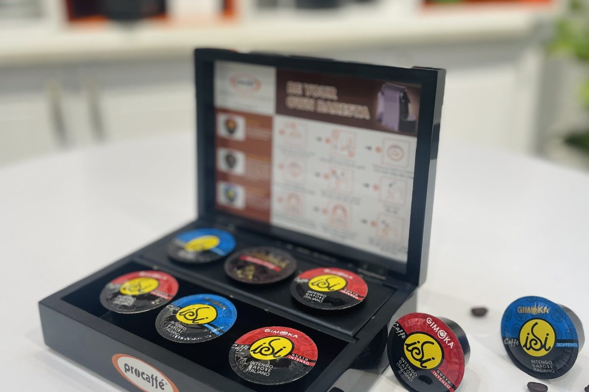 Cà phê viên nén Gimoka Intenso 9g (ảnh minh họa, không bao gồm hộp gỗ)