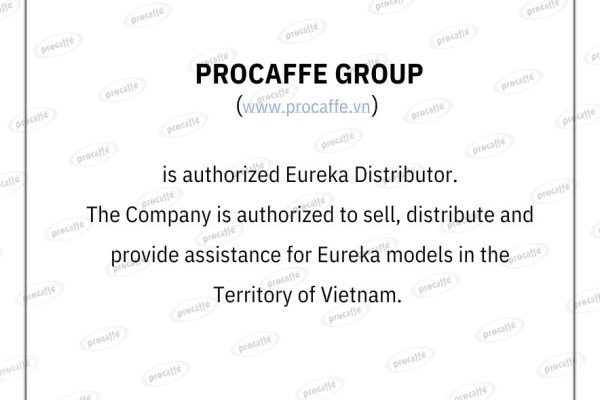 ProCaffe – Nhà Phân Phối Ủy Quyền Chính Thức Thương Hiệu Eureka tại Việt Nam