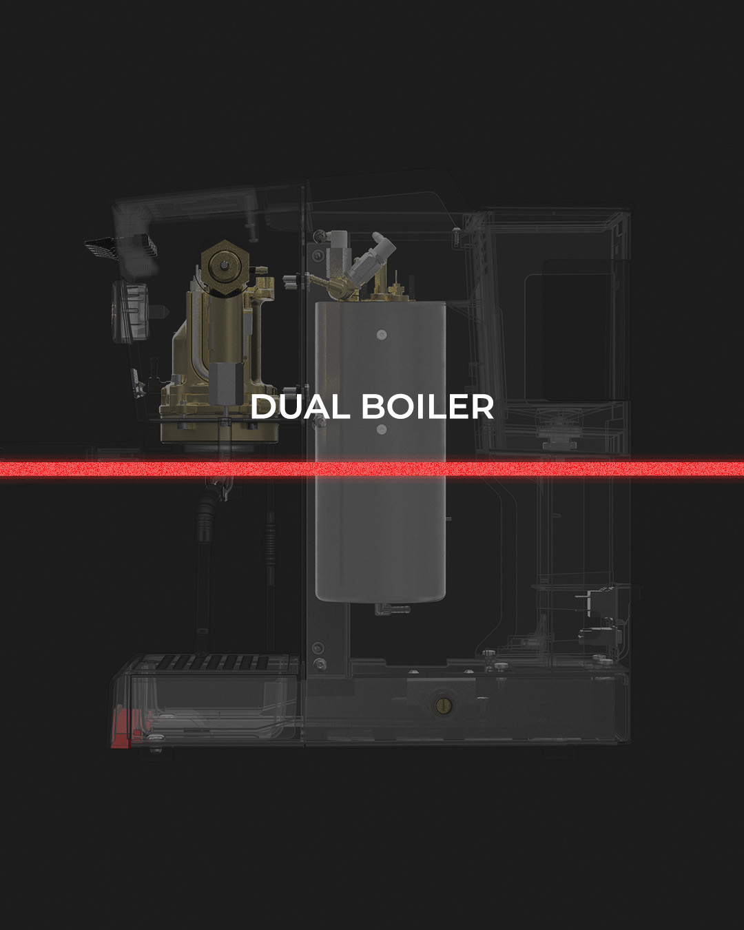 Gaggia Classic GT sở hữu Dual Boiler (2 nồi hơi)