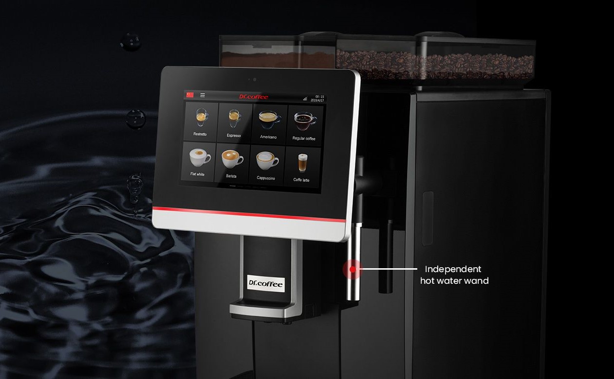 Vòi nước nóng riêng biệt phục vụ pha trà, cacao,...
