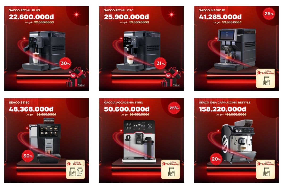 Máy pha cà phê tự động