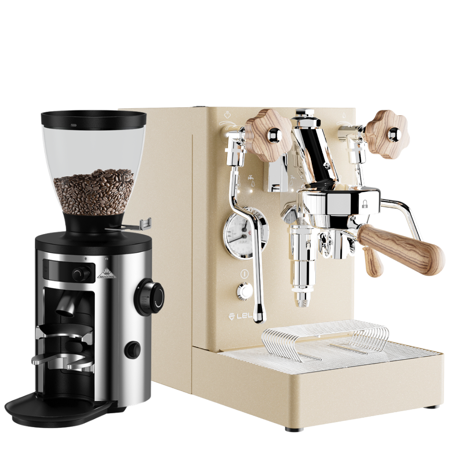 combo máy pha cà phê gia đình Lelit Mara X gold và Mahlkonig X54