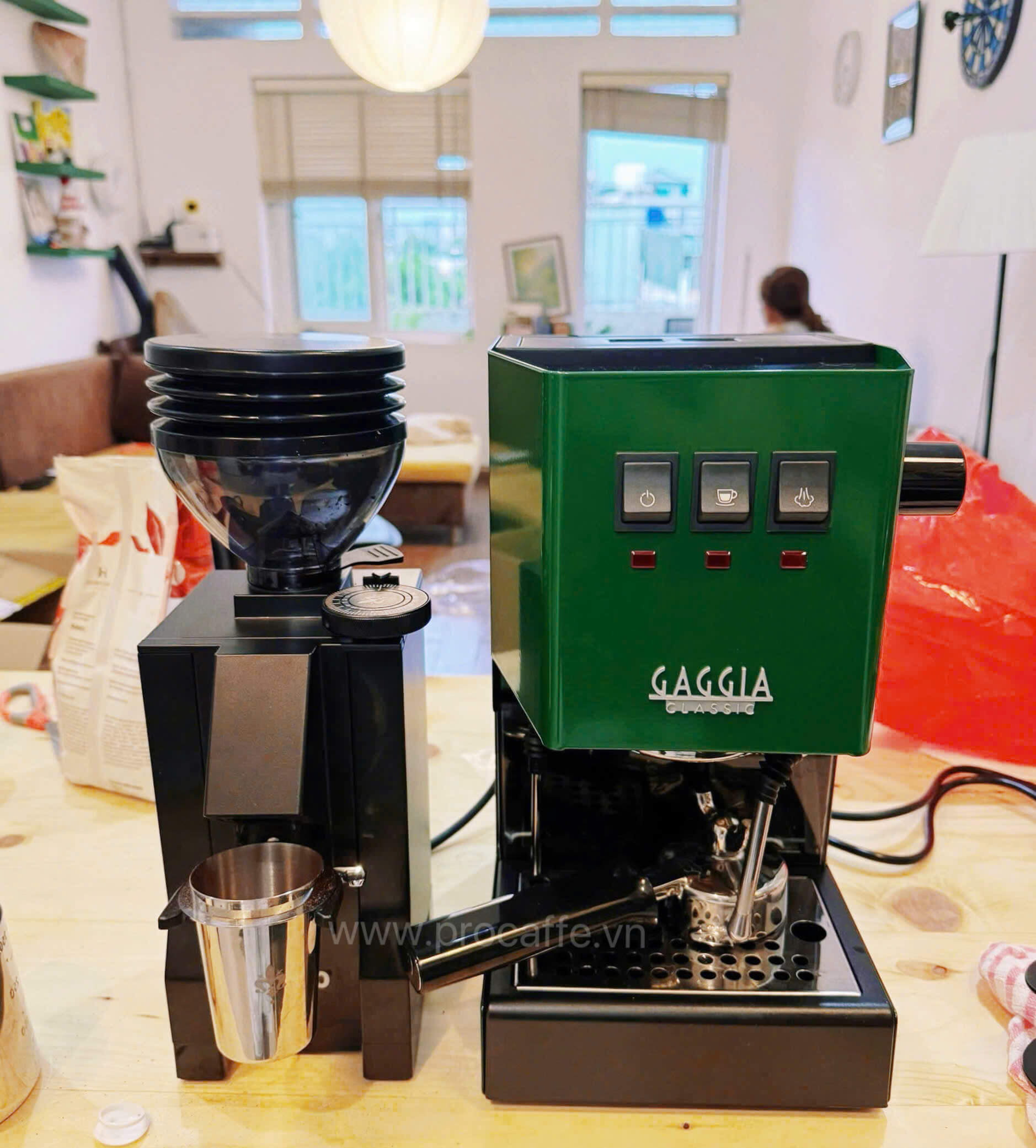 máy xay single dose Eureka Mignon Zero 55s