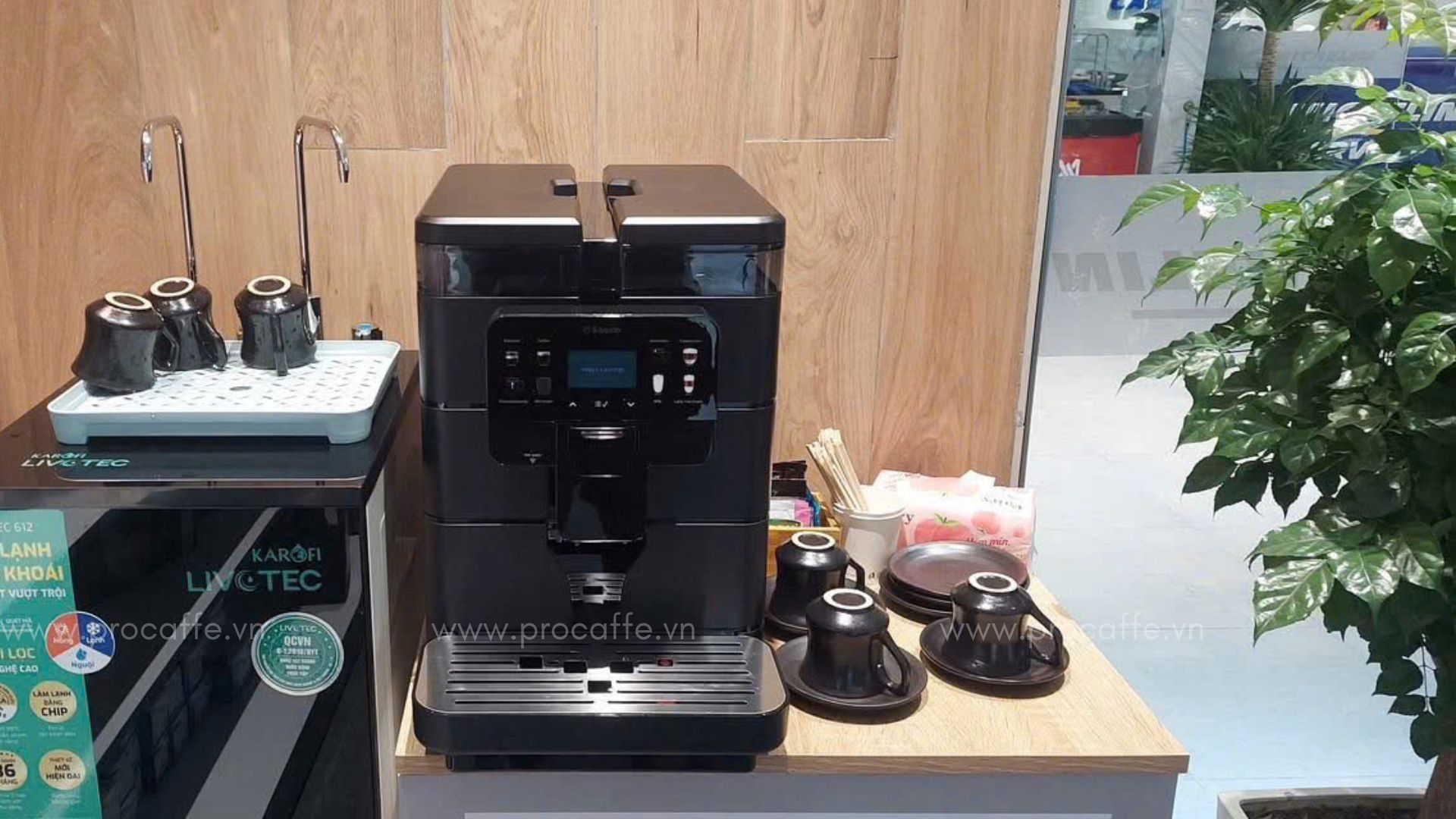 máy pha cà phê văn phòng
