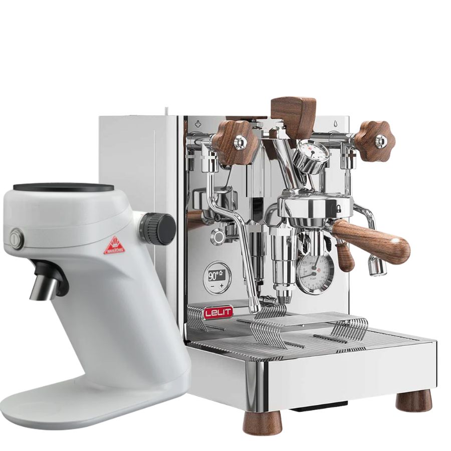 lelit Bianca chrome & mahlkonig X64 SD