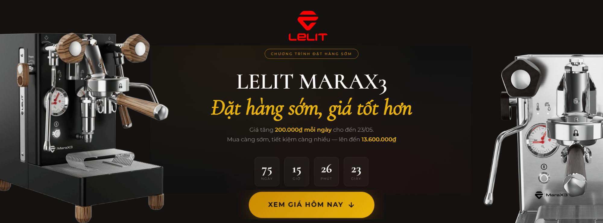 lelit marax 3 giá tốt