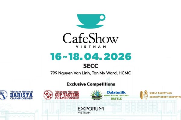 ProCaffe tại Cafe show 2026: Nhà tài trợ máy pha cho Vietnam National Cup Tasters Championship