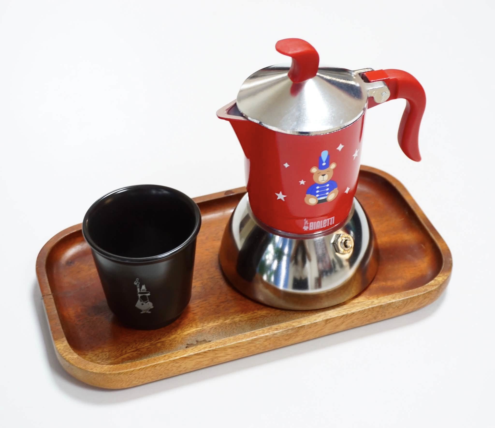 Ấm pha cà phê Bialetti Fiammetta induction Teddy Bear